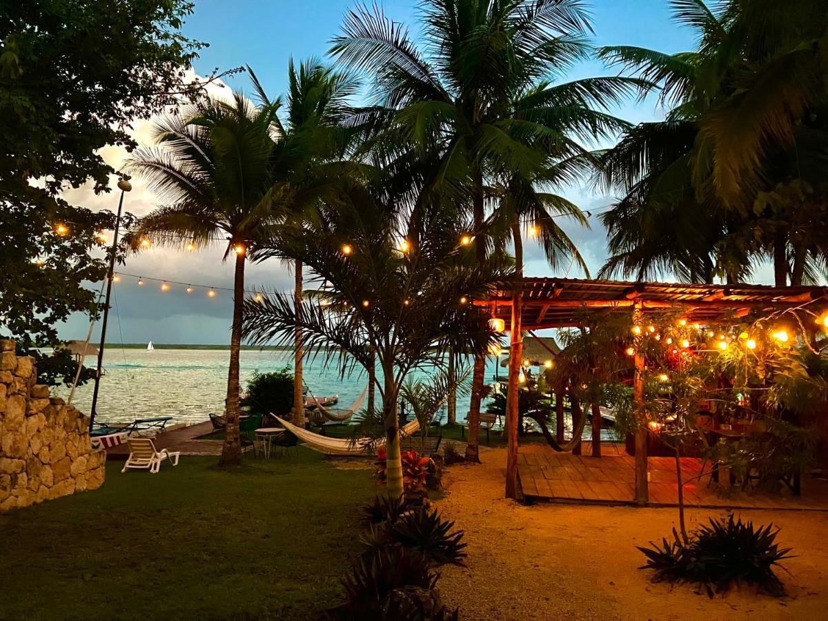 Bed and Breakfast Tortuga Bacalar Exterior foto