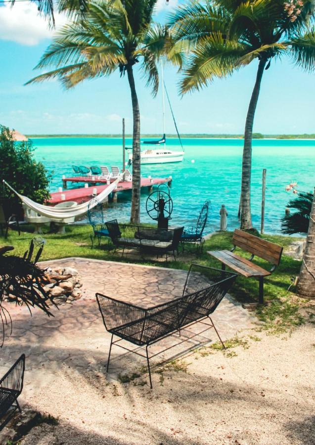 Bed and Breakfast Tortuga Bacalar Exterior foto