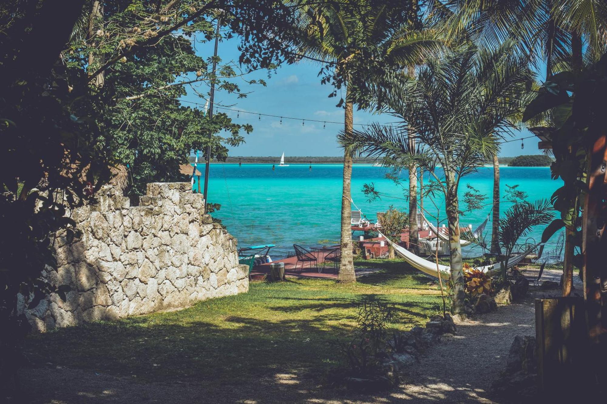 Bed and Breakfast Tortuga Bacalar Exterior foto