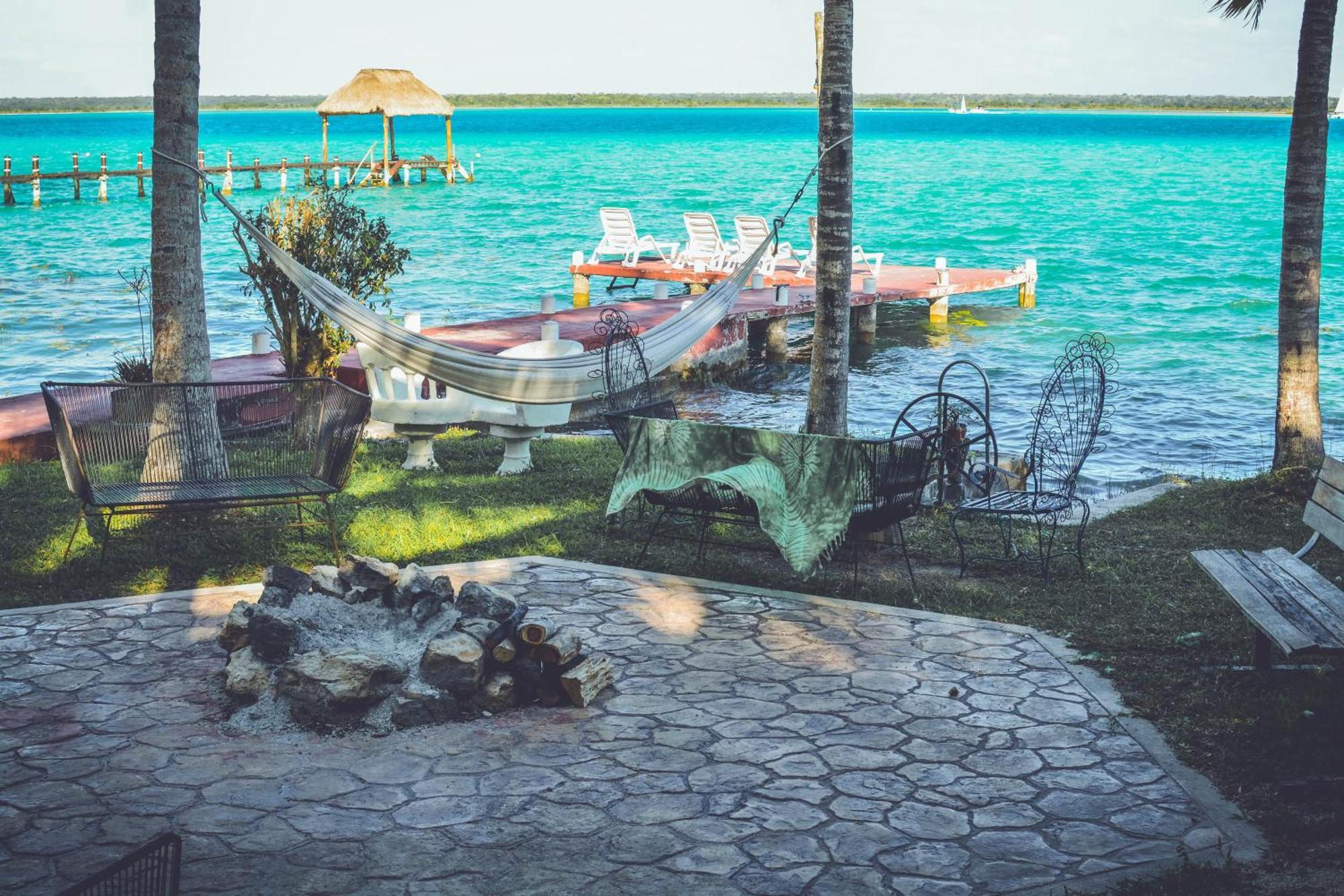Bed and Breakfast Tortuga Bacalar Exterior foto